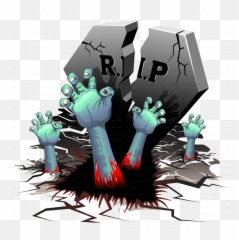 Creepy Zombie Hands - Zombie Hnad Png Grave,Cemetery Png