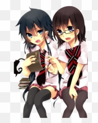 Pin - Female Rin Okumura And Yukio Png,Rin Okumura Transparent