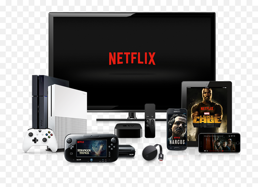 These Devices Are Supported By Netflix Cordcutters - Netflix On Different Devices Png,Devices Png