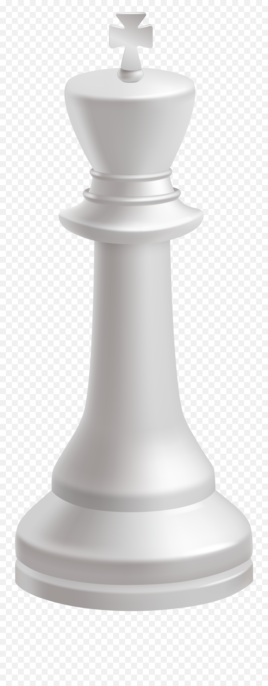 King White Chess Piece Png Clip Art - Solid,Black King Chess Icon
