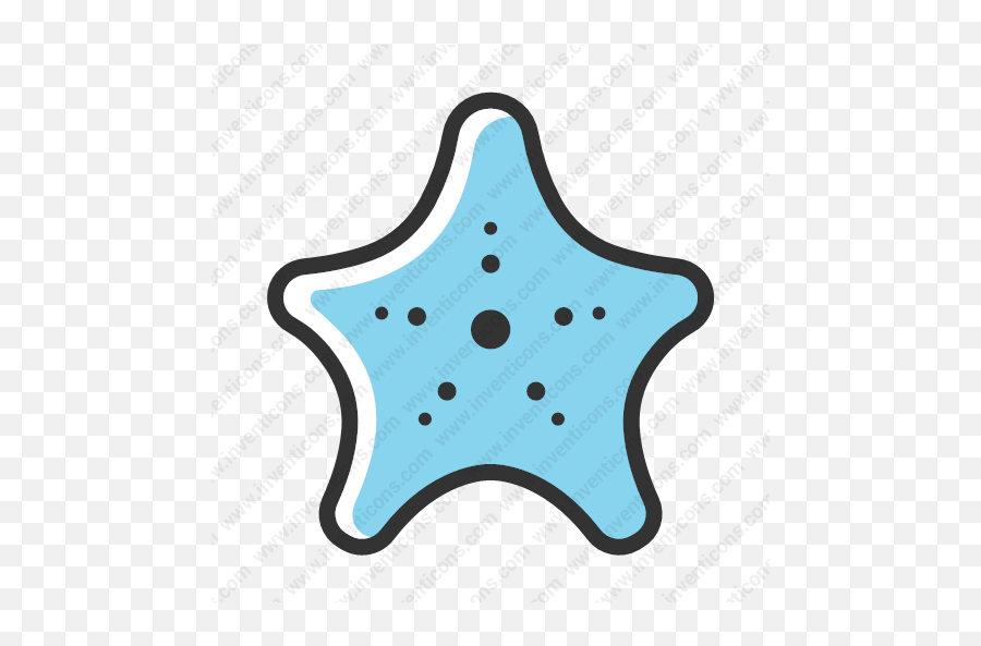 Download Star Fish Vector Icon Inventicons - Horizontal Png,Sea Star Icon
