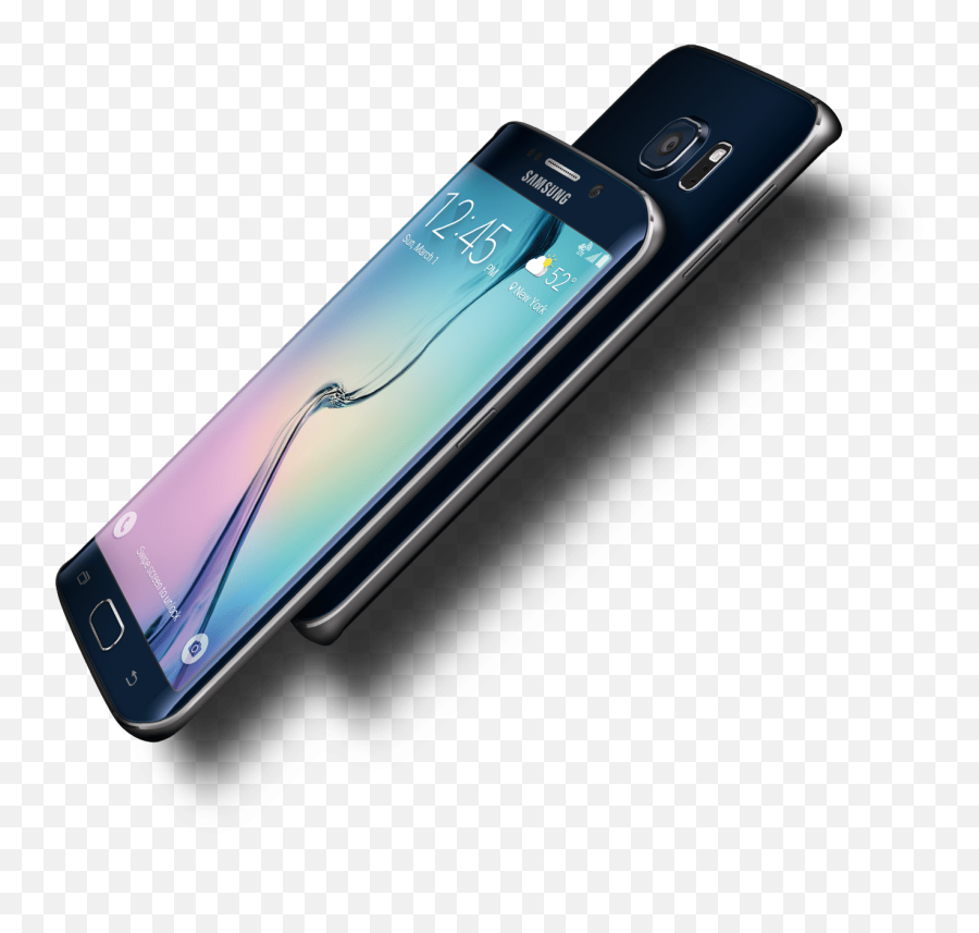 Galaxy S6 Edge Smartphones - S6 Edge Samsung Galaxie Png,Cloud Icon In Galaxy S6