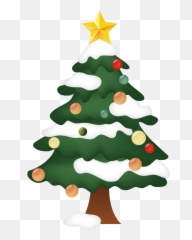 Christmas Tree Clip Art - Christmas Tree Vector Png Download Christmas Tree Design Clipt Vart,Christmas Tree Icon Vector