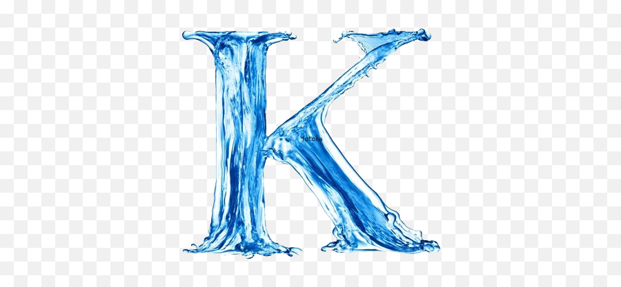 Letter K Png - Water Letter R Png,K Png