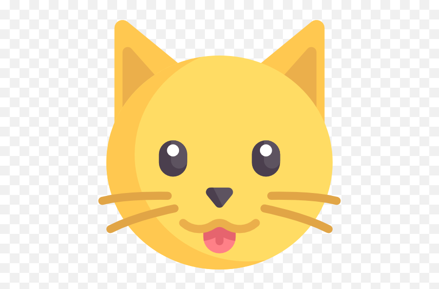 Cat - Cat Png Icon Yellow,Cat Icon Png