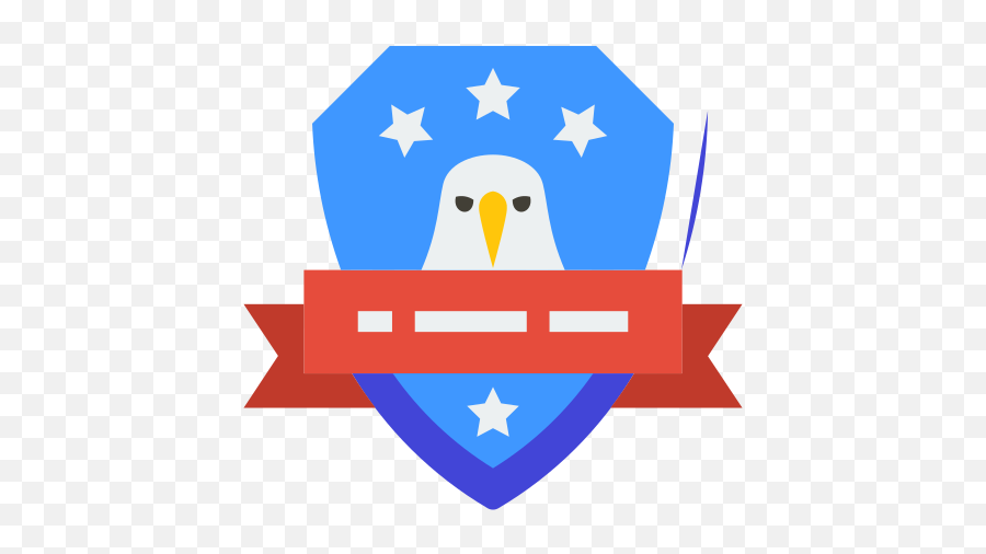Eagle Badge Free Icon Of 4th July Icons - Brand Image Icon Png,4th Of July Icon Png
