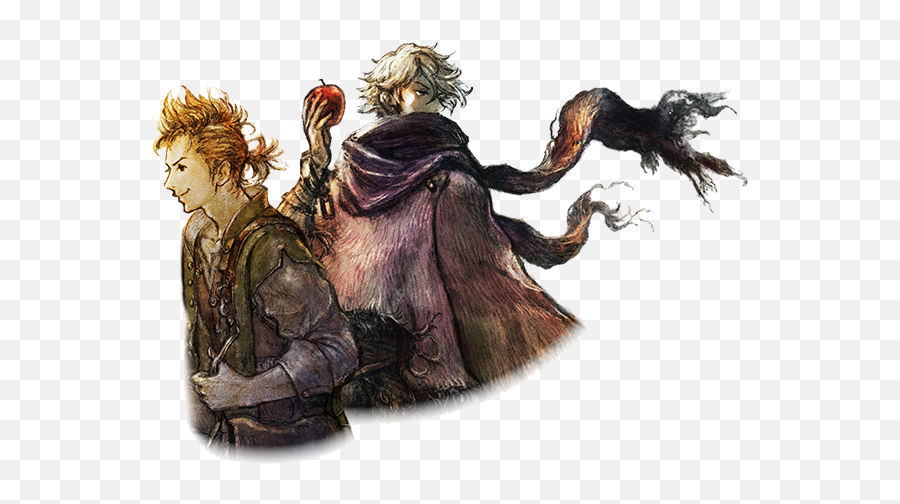 Alfyn U0026 Therion Details - Therion And Alfyn Octopath Png,Jirachi Icon