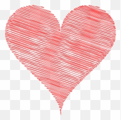 Heart Clipart Scribble - Love Png Download Girly