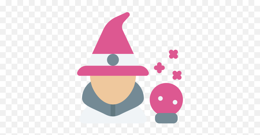 Crystal Ball Magic Magician Witch Free Icon - Iconiconscom Costume Hat Png,Magician Icon