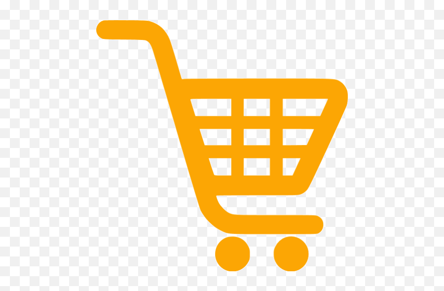 Orange Shopping Cart Icon - Free Orange Cart Icons Shopping Cart Png Black,Food Basket Icon