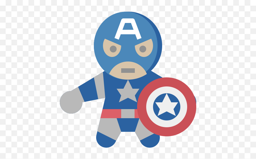 Superhero - Free People Icons Avatar Captain America Icon Png,Avenger Icon