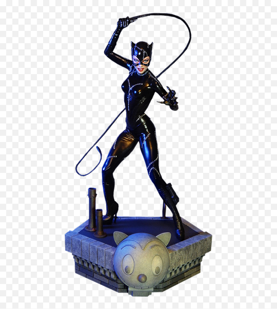Catwoman Maquette Batman Figures Returns - Batman Returns Catwoman Whip Png,Catwoman Png