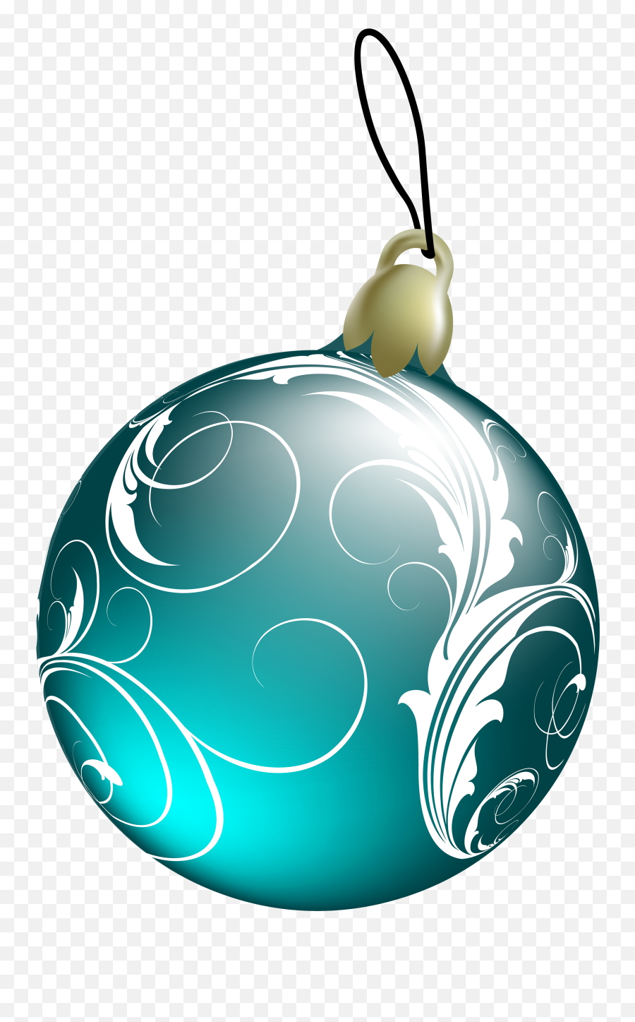 Download Freeuse Library Beautiful Blue Png Best Web - Green Christmas Ball Decorations Png,Christmas Ornaments Png
