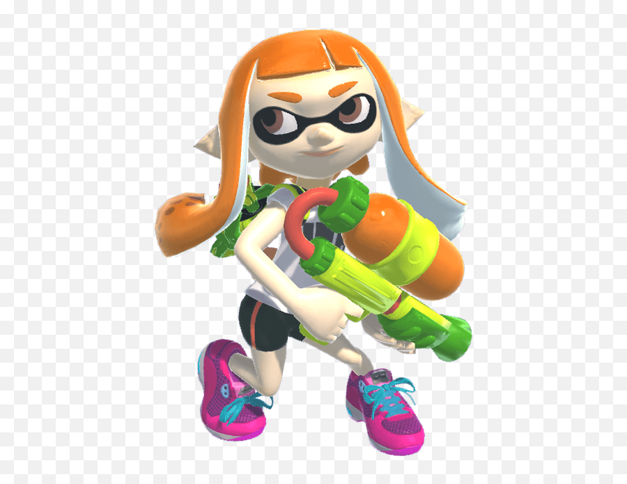 Wii U - Super Smash Bros For Wii U Inkling Trophy The Cartoon Png,Inkling Png