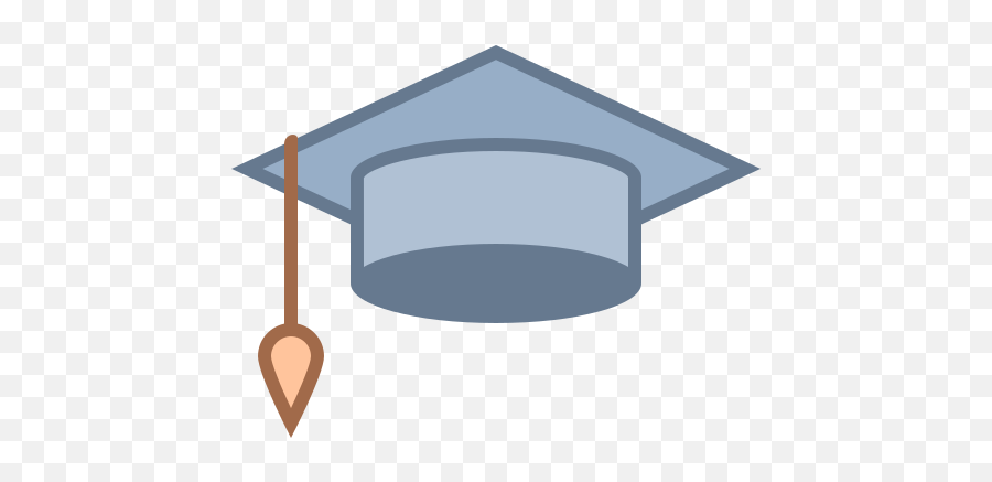 Graduation Cap Icon In Office Style - Icon Graduation Hat Blue Png,Graduate Hat Icon