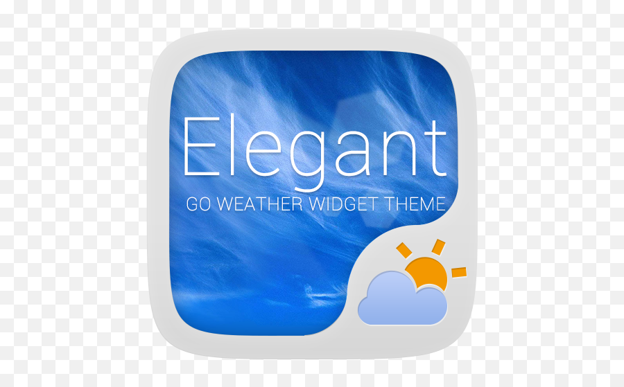Elegant Weather Widget Theme 13 Download Android Apk Aptoide - Language Png,Elegant Themes Icon