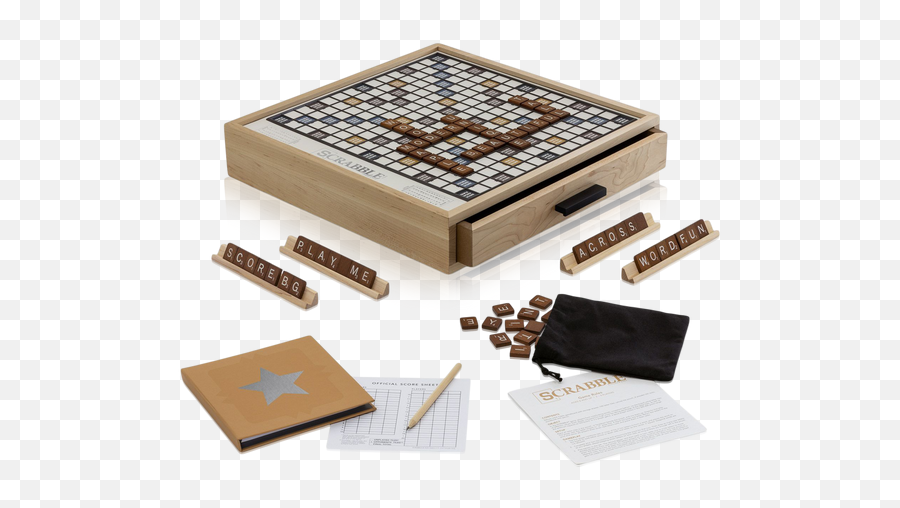 Scrabble Luxe Maple Edition - Maple Scrabble Png,Scrabble Icon