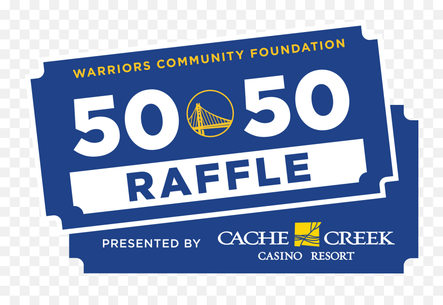 5050 Raffle Golden State Warriors - Cache Creek Casino Resort Png,Golden State Warriors Logo Png
