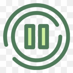 Pause Png Icon 94 - Repo Free Icons Circle