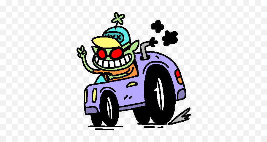 Car Driving Gifs - 95 Animated Images Of Motorists For Free Cartoon Car Transparent Gif Png,Animated Gif Clipart 