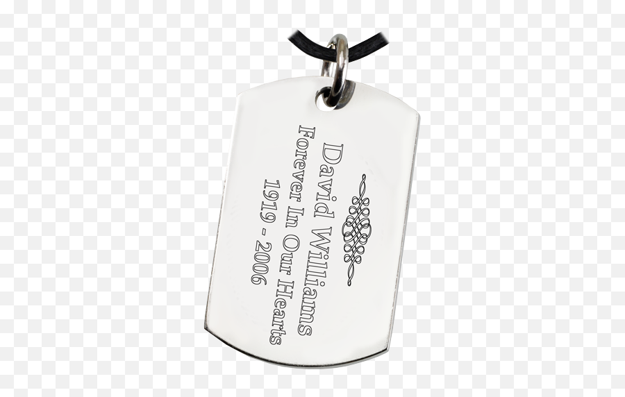 Blank Dog Tags Png - Fingerprint Memorial Jewelry Locket Locket,Dog Tags Png