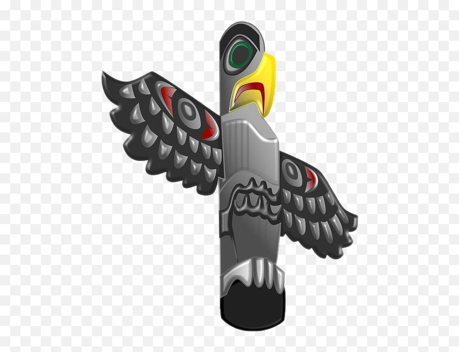 Totem Eagle Png Photo Arts - Cartoon,Totem Pole Png