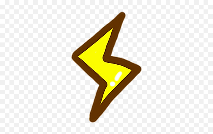 Lightning Cute Yellow Light Thunder - Cute Lightning Clipart Png,Yellow Lightning Png