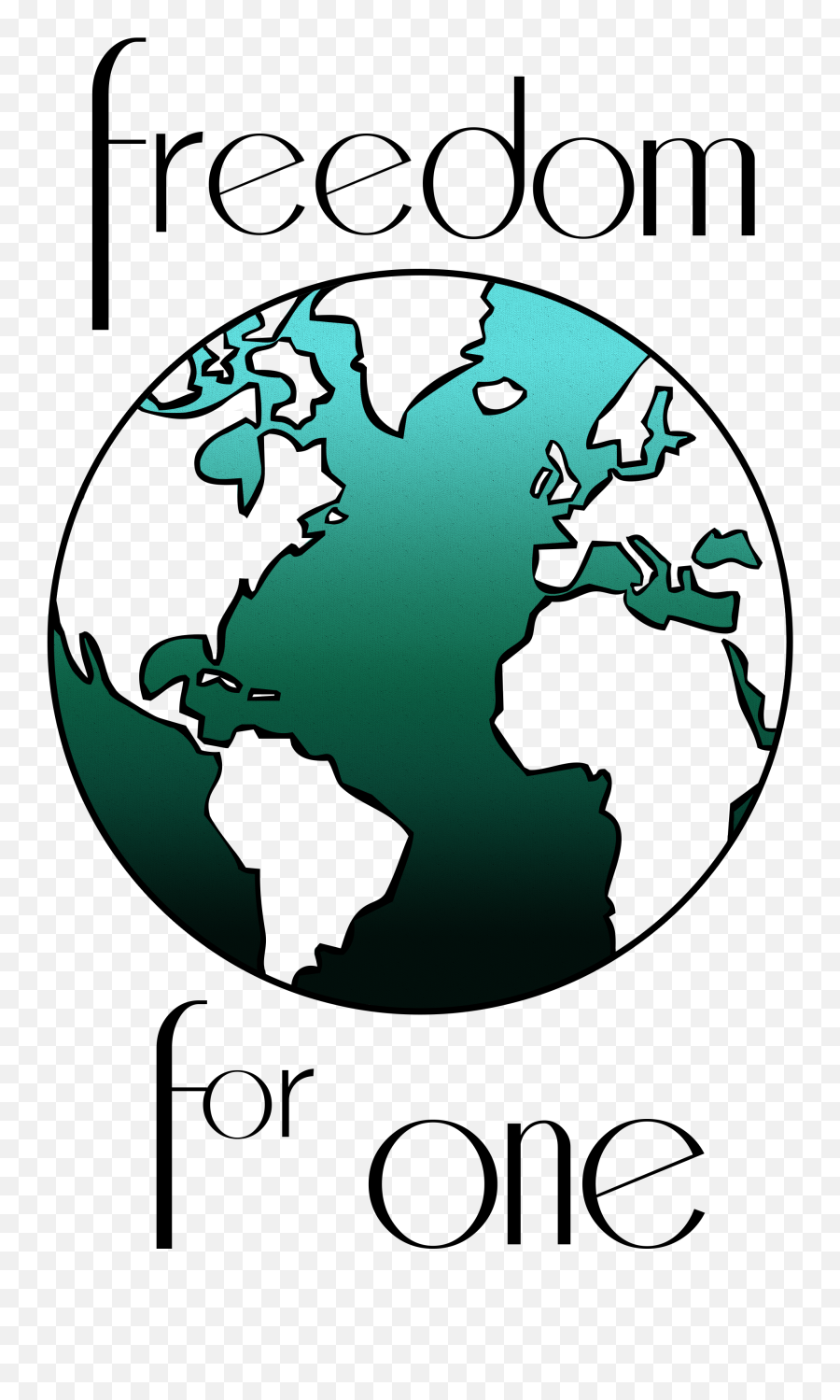 Freedom For One Inc Png Planet Logo