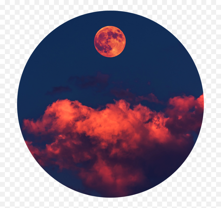 Super Blood Wolf Moon Regina Clipart - Blood Moon 4k Png,Red Moon Png