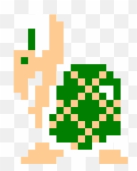 Pixilart - Mario Koopa 8 Bit Png,Koopa Troopa Png