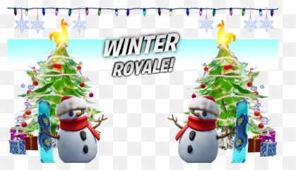 Concept For Winter Victory Royale December - January Christmas Tree png
