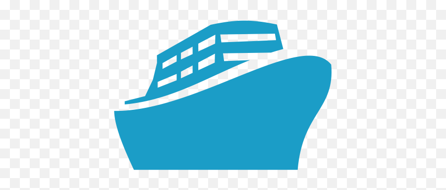 Ship Icon - Silhouette Cruise Ship Clip Art Png,Cruise Ship Png