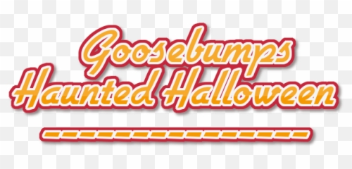 Goosebumps Haunted Halloween Logo Big - Goosebumps 2 Colorfulness Png,Halloween Logo