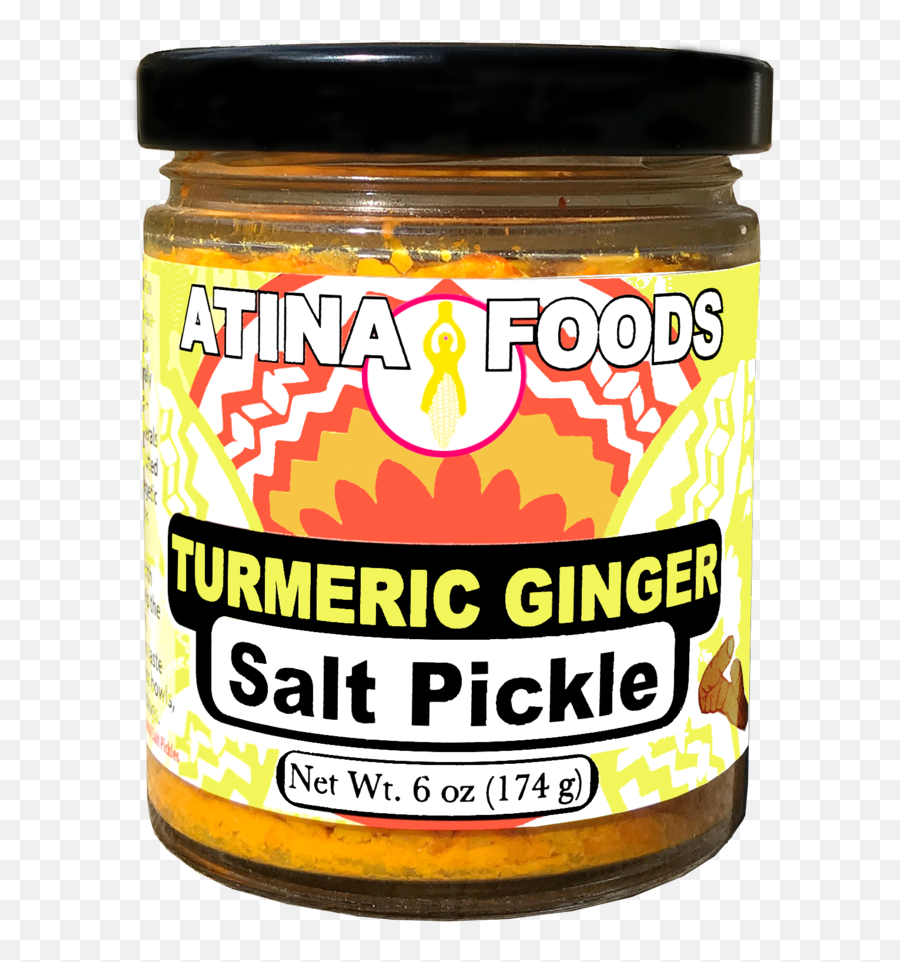 Turmeric Ginger Pickle U2014 Atinafoods - Chocolate Spread Png,Salt Png