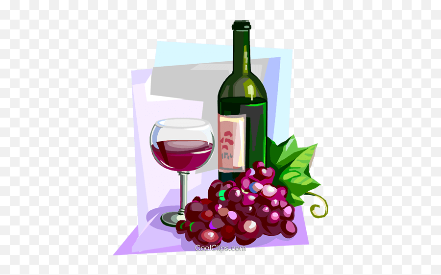 Clip Art With A Transparent Background - Red Wine Bottle And Glass Clipart Png,Wine Bottle Transparent Background