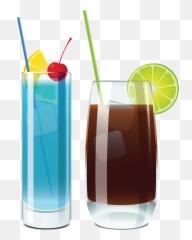 Cocktail Png - Drinks With Straws Pngs,Cocktail Png