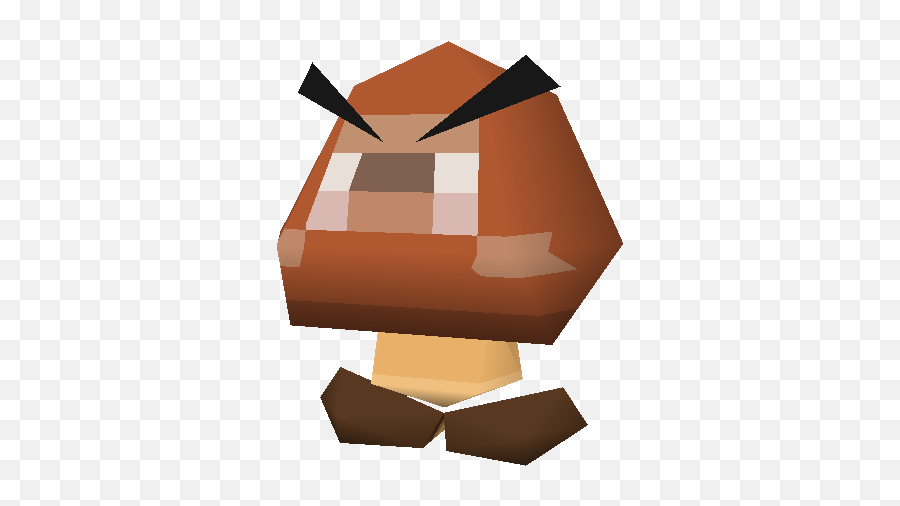 Super Mario 64 Ds - Low Poly Ds Png,Goomba Png