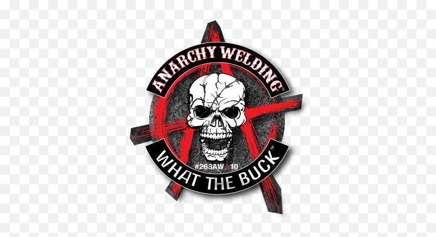Watson Anarchy Welding 263aw - What The Buck Size 12 Emblem Png,Anarchy Logo