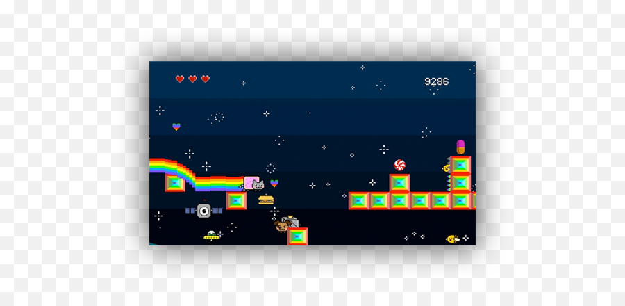 Nyan Cat Adventure Home - Screenshot Png,Nyan Cat Transparent