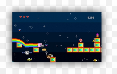 Nyan Cat Adventure Home - Screenshot Png,Nyan Cat Transparent