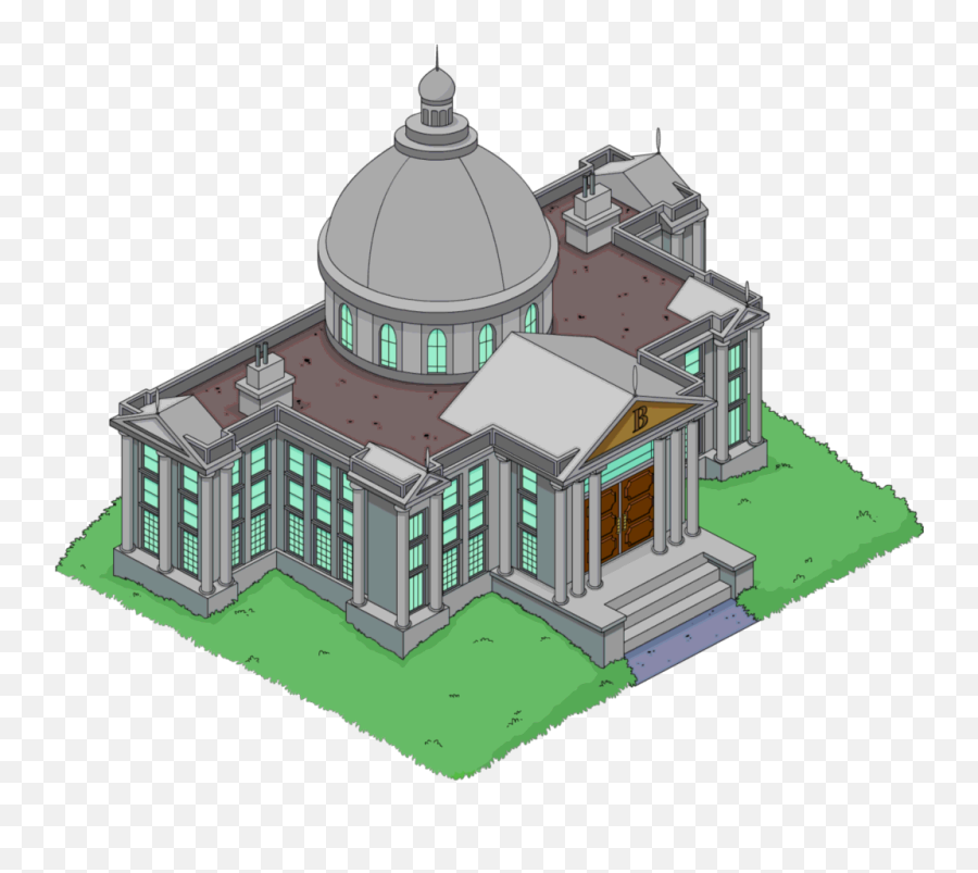 Mansion Png - Burns Manor Tapped Out The Simpsons Mr Burns House,The Simpsons Png