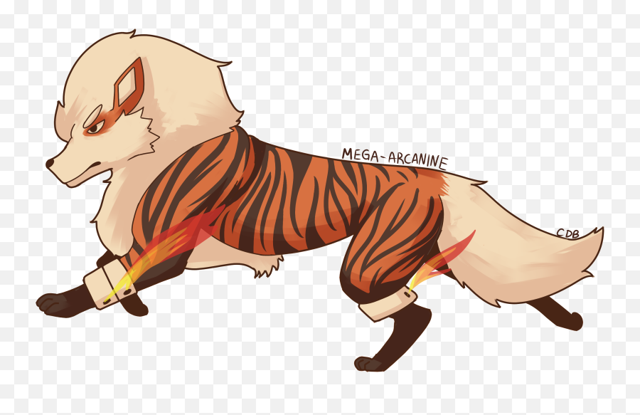 Make - Amega Arcanine Pokécommunity Daily Tiger Pokemon Png,Arcanine Png