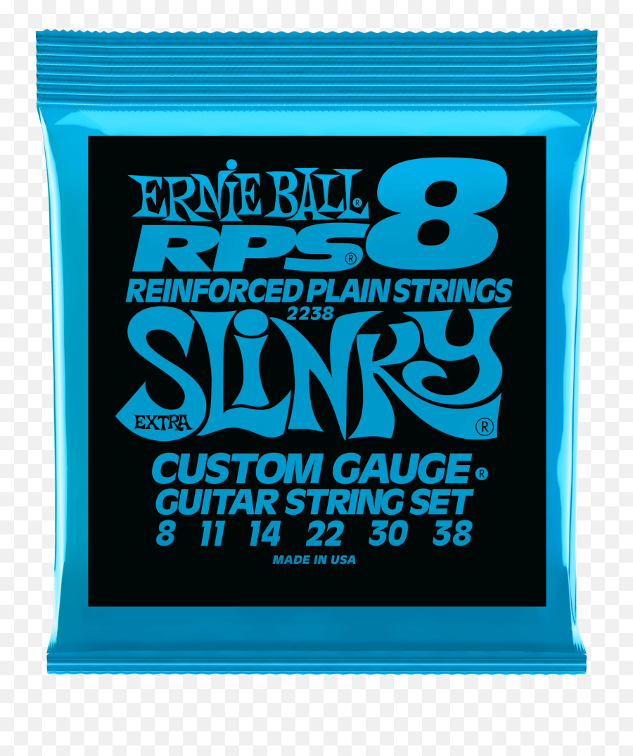 Slinky Rps Nickel Wound Electric Guitar Strings Ernie Ball - Ernie Ball Png,String Png