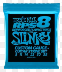 Slinky Rps Nickel Wound Electric Guitar Strings Ernie Ball - Ernie Ball Png,String Png