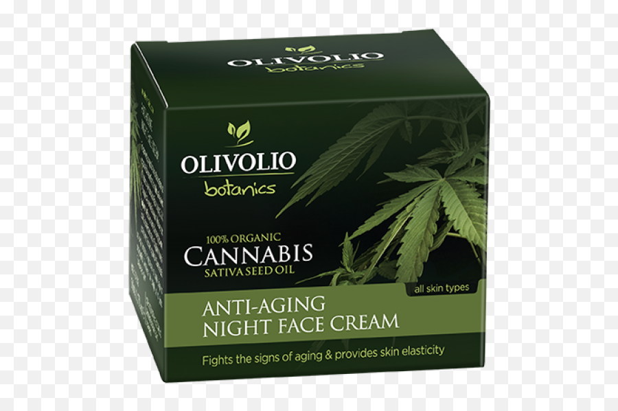 Olivolio Cannabis Oil Anti - Aging Night Face Cream 50 Ml Fl Oz Png,All Might Face Png