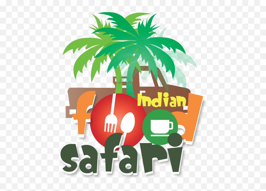 Download Free Png Indian Food Safari - Palm Tree Clip Art Black,Safari Logo
