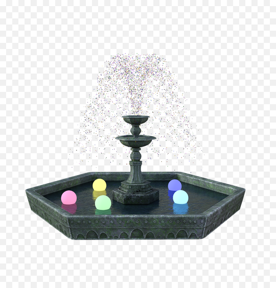Fountain Water Confetti - Free Image On Pixabay Portable Network Graphics Png,Water Fountain Png