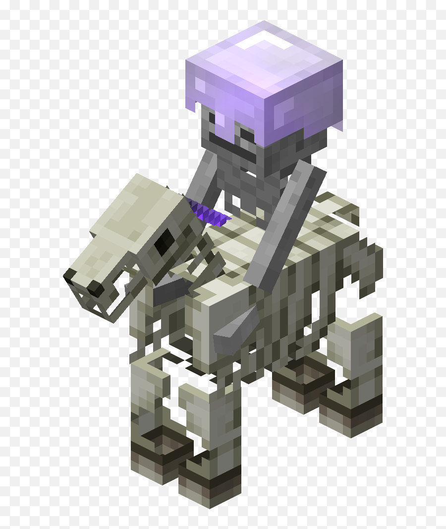 Skeleton Horseman Minecraft Wiki Fandom - Skeleton Horse Minecraft Gif Png,Skelton Png
