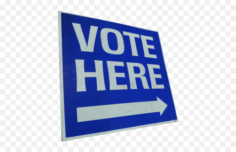 Vote Here Sign Transparent Background Free Png Images - Vote Here Sign Png,Sign Transparent Background