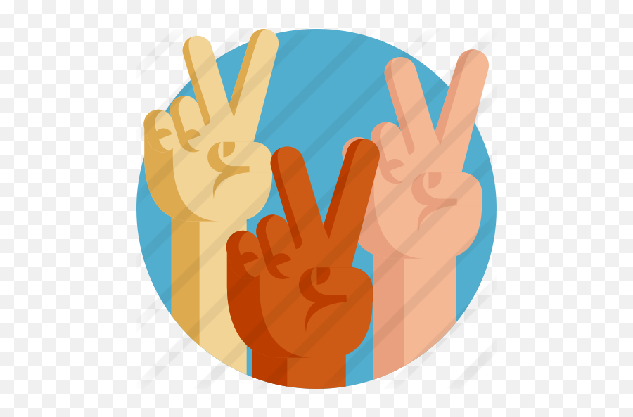 Peace - Free Gestures Icons Hand Png,Peace Hand Sign Png
